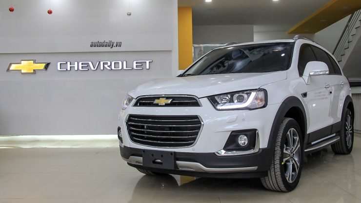 Chevrolet Captiva untuk pasar Thailand