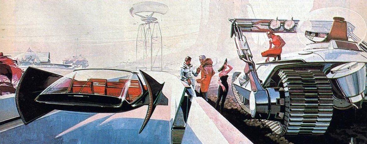 Dari Dulu Kendaraan Futuristik Sudah Diimajinasikan, Begini Ilustrasinya