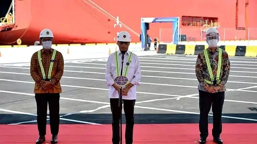 Perdana, 140 Mobil Diekspor Melalui Pelabuhan Patimban, Subang