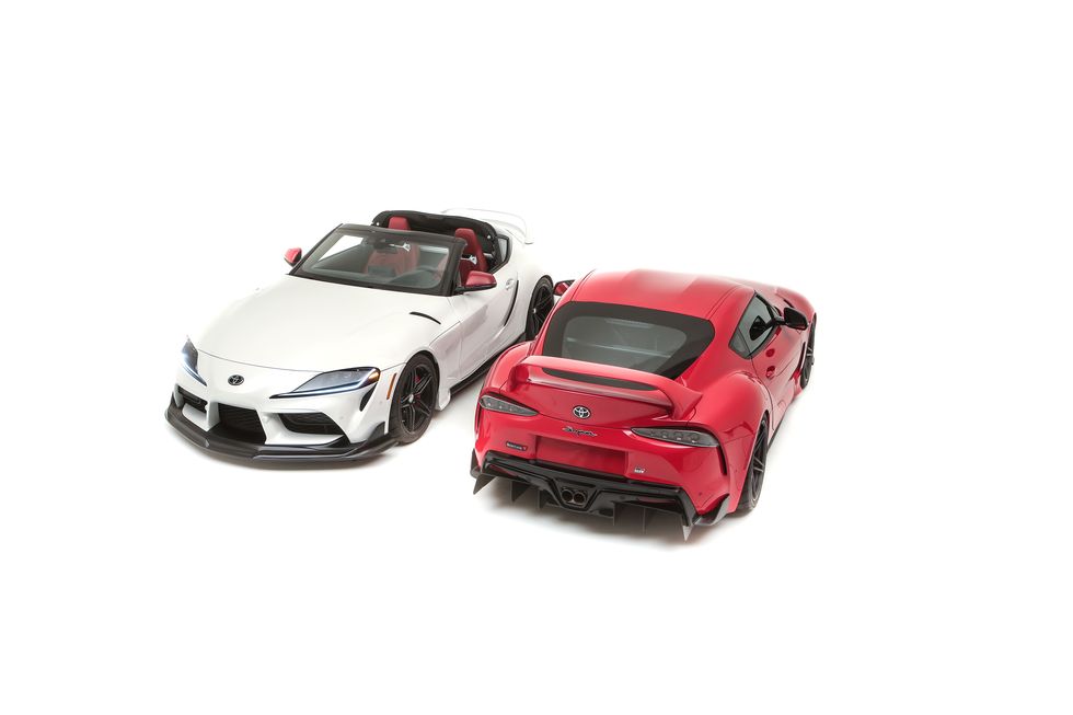 Toyota Supra Tampil Seksi Dengan Atap Targa Di SEMA Show 2020