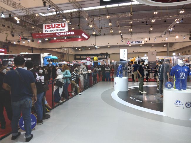 Booth Hyundai di GIIAS 2021