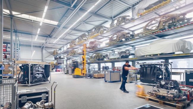 Fasilitas R&D Porsche di Weissach