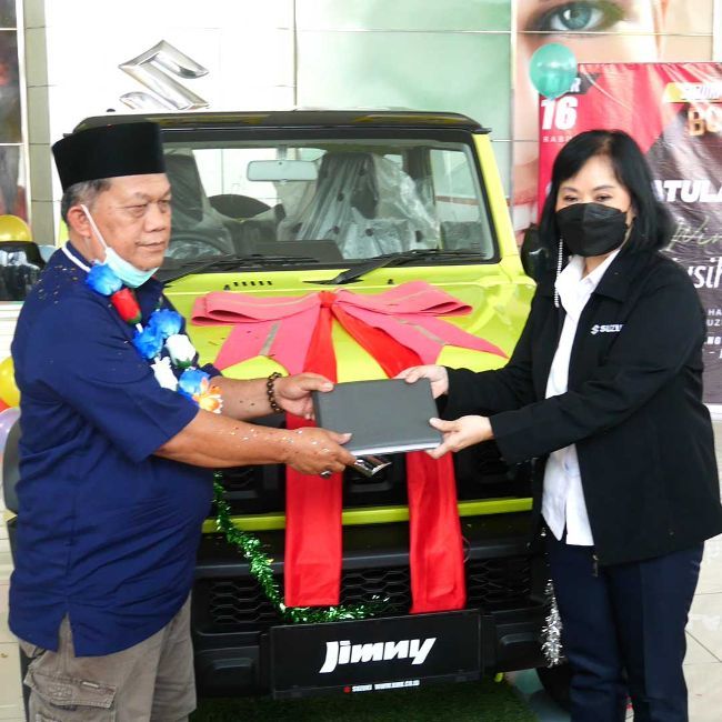 Hadiah utama Suzuki bonus Suzuki