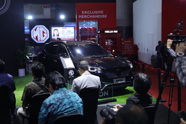 Booth MG di IIMS 2022
