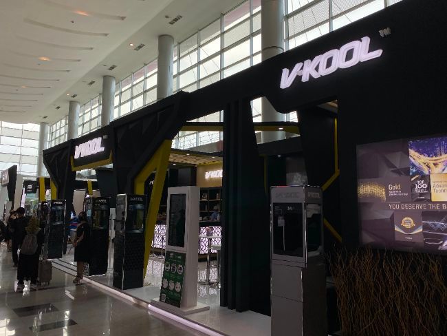Booth V-Kool di IIMS 2022