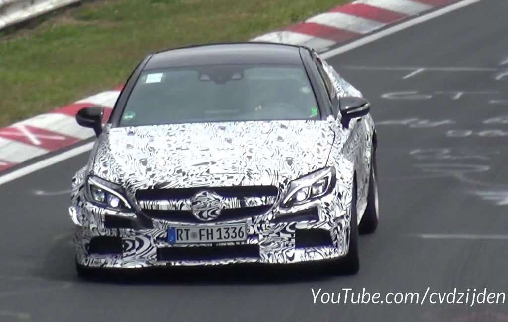 Mercedes-Benz Uji C63 AMG Coupe di Nurburging Mercedes-Benz Uji C63 AMG Coupe di Nurburging