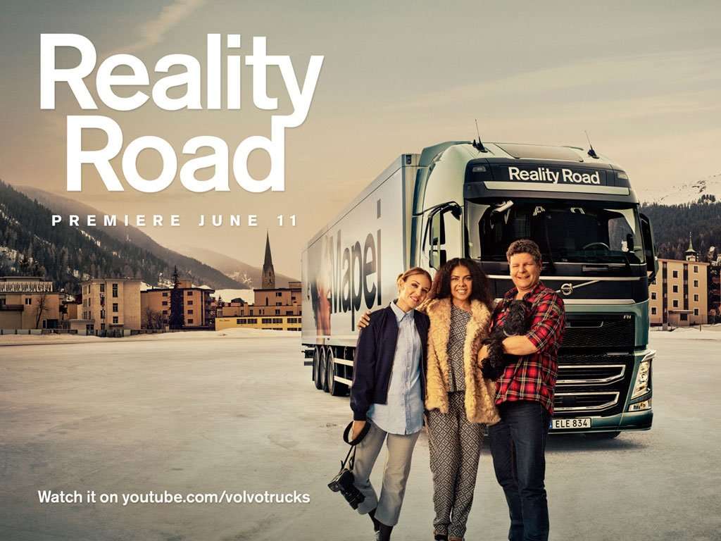 Video: Volvo Trucks 'Reality Road' Video: Volvo Trucks 'Reality Road'