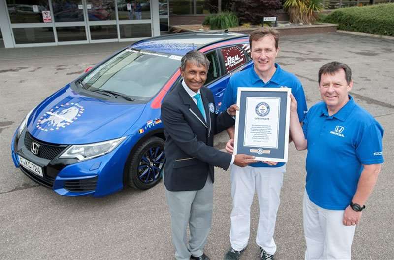 Honda Civic Tourer, Cetak Rekor Dunia Hemat BBM Honda Civic Tourer, Cetak Rekor Dunia Hemat BBM