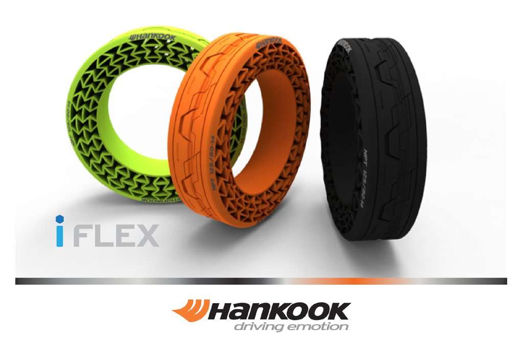 Hankook iFlex, Ban Tanpa Angin Sukses Uji Coba Hankook iFlex, Ban Tanpa Angin Sukses Uji Coba