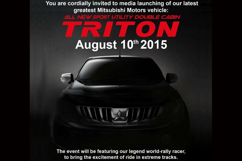 Mitsubishi Pastikan Tanggal Peluncuran Triton Baru Mitsubishi Pastikan Tanggal Peluncuran Triton Baru