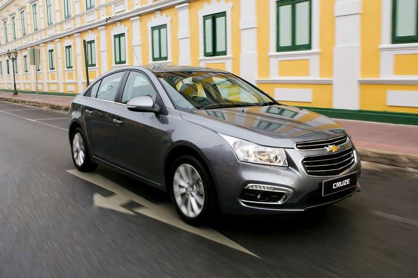 Chevrolet Cruze Facelift Mengaspal di Thailand Chevrolet Cruze