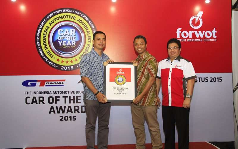 Honda HR-V Sabet FORWOT Car of the Year 2015 Honda HR-V Sabet FORWOT Car of the Year 2015