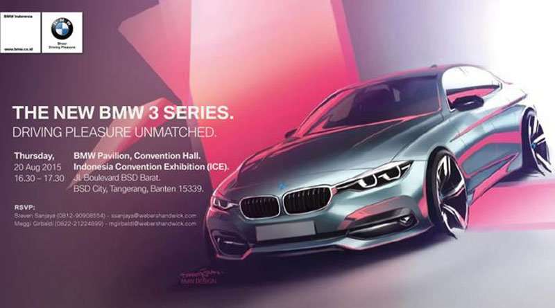 BMW Buka Kartu, Seri 3 Baru Diperkenalkan di GIIAS 2015 BMW Buka Kartu, Seri 3 Baru Diperkenalkan di GIIAS 2015