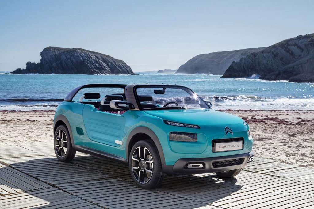 Citroen Cactus M Concept dengan Interior Waterproof Citroen Cactus M Concept dengan Interior Waterproof