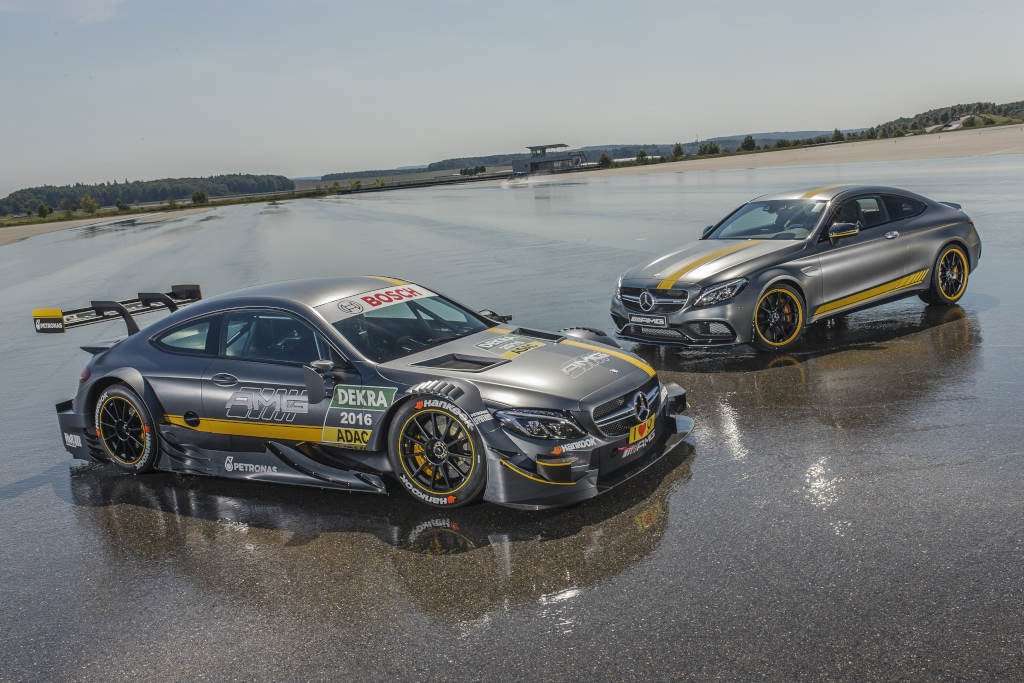 Duet Mercedes-AMG C63 Coupe dan New DTM Duet Mercedes-AMG C63 Coupe dan New DTM