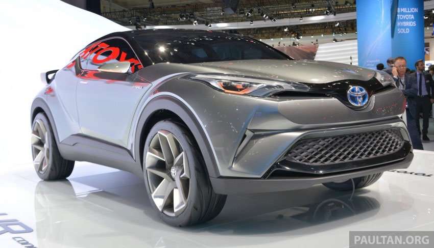 Toyota C-HR Crossover Bakal Berbeda Toyota C-HR Crossover Bakal Berbeda