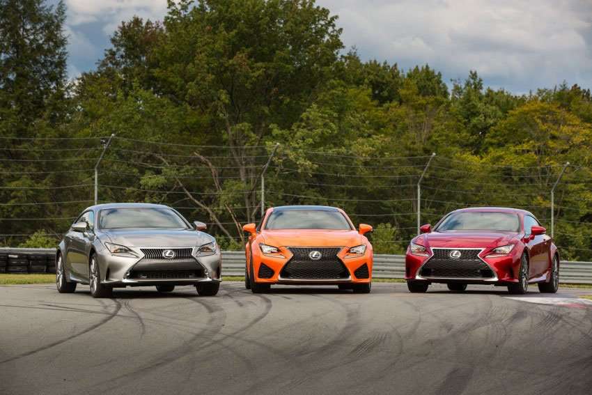 Keluarga Baru Lexus RC Coupe Lexus RC