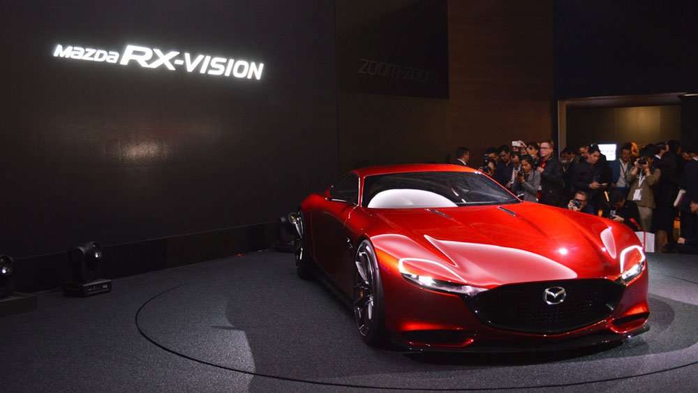 Mazda Kembangkan Mesin Rotary untuk RX-Vision Mazda Kembangkan Mesin Rotary untuk RX-Vision