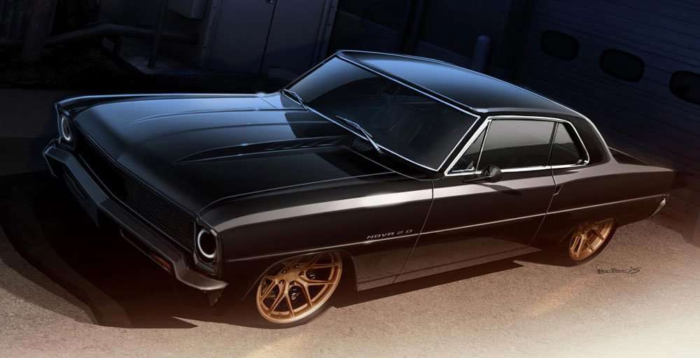 1967 Chevy Nova Dengan Jantung 2.0L Turbo 1967 Chevy Nova Dengan Jantung 2.0L Turbo