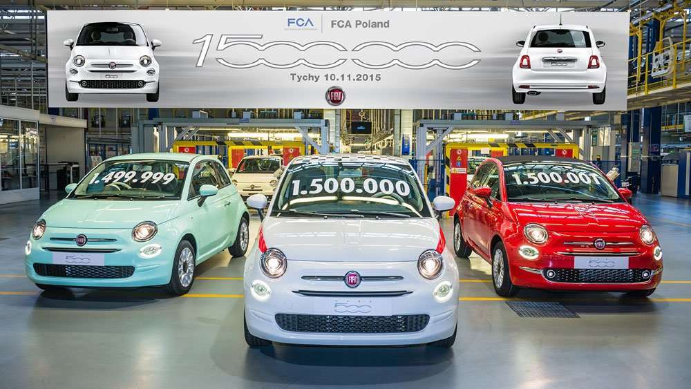 Fiat 500 Capai Produksi ke 1.500.000 Unit Fiat 500 Capai Produksi ke 1.500.000 Unit