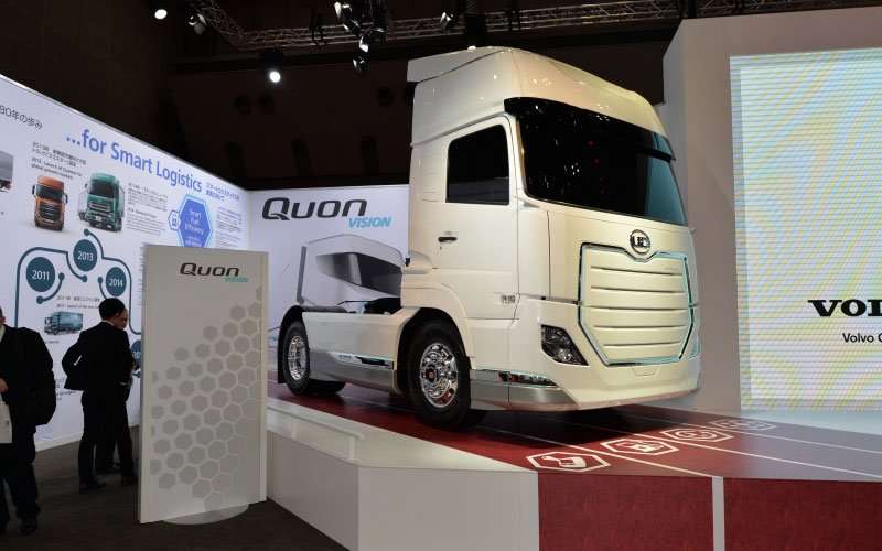 Truk Konsep UD Trucks The Quon Vision Truk Konsep UD Trucks The Quon Vision