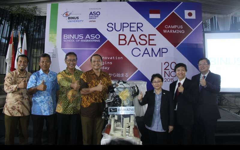 Daihatsu Sumbangkan 3 Unit Mesin ke BINUS-ASO Daihatsu Sumbangkan 3 Unit Mesin ke BINUS-ASO