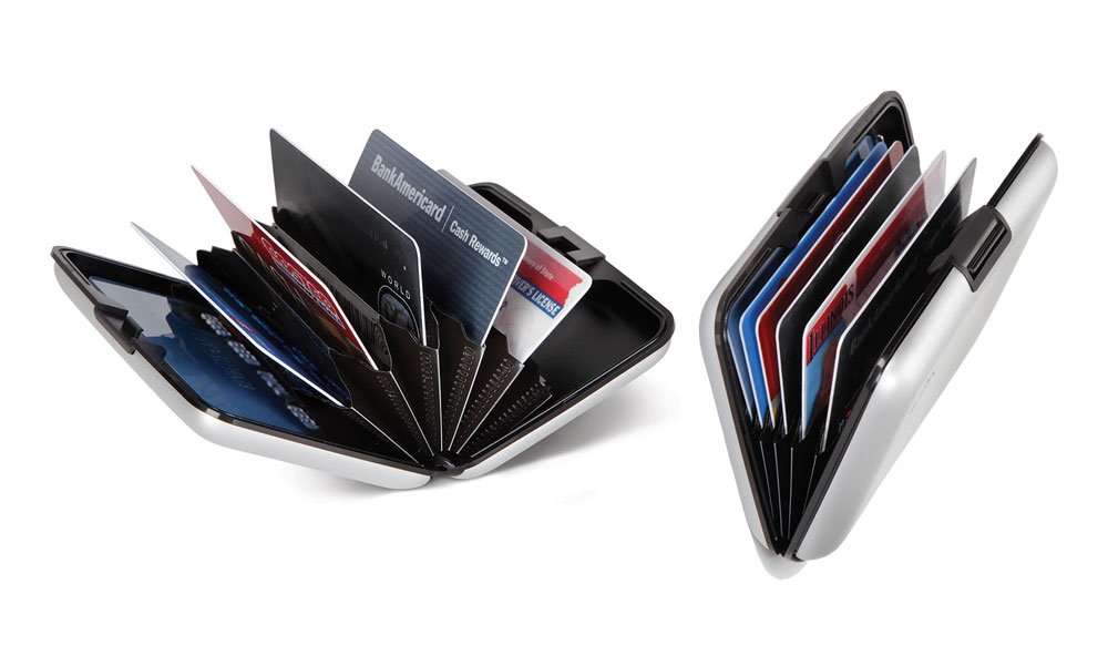 The Identity Theft Thwarting Aluminum Wallet The Identity Theft Thwarting Aluminum Wallet