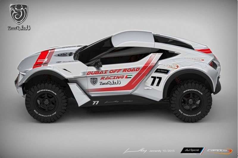 Zarooq Sand Racer, Monster Gurun dari UAE Zarooq Sand Racer, Monster Gurun dari UAE