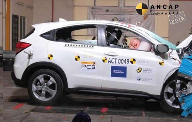 Honda HR-V Raih 5 Bintang NCAP 2015 Versi Australia Honda HR-V Raih 5 Bintang NCAP 2015 Versi Australia
