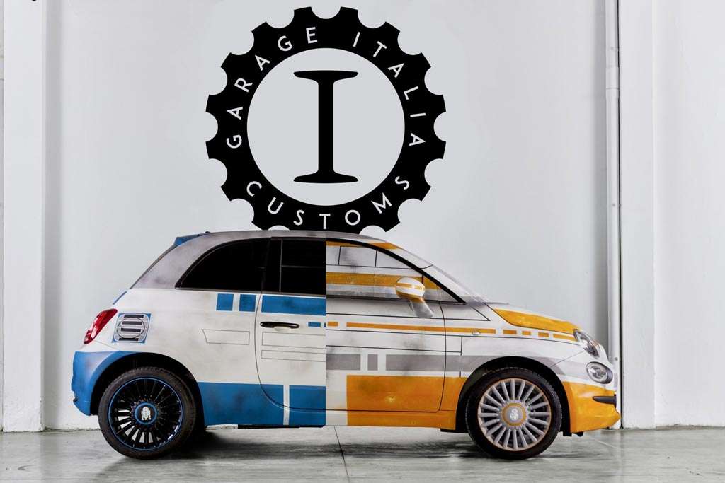 Fiat 500 versi Star Wars ala Garage Italia Fiat 500 versi Star Wars ala Garage Italia