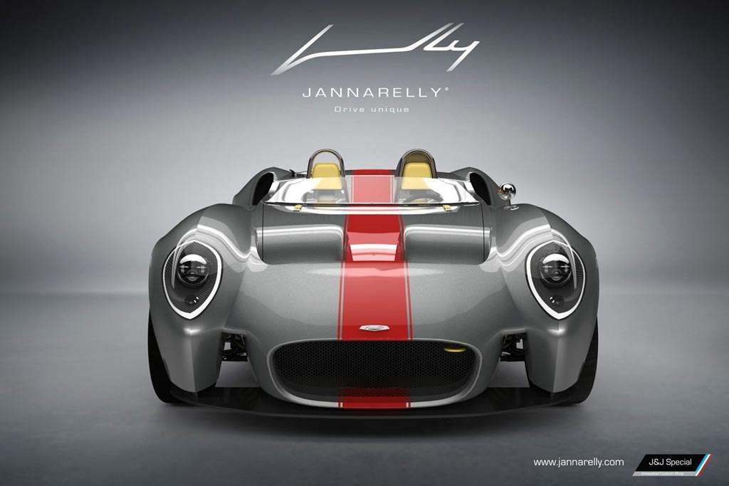 Jannarelly Design-1, Sportscar Bergaya Retro Jannarelly Design-1, Sportscar Bergaya Retro