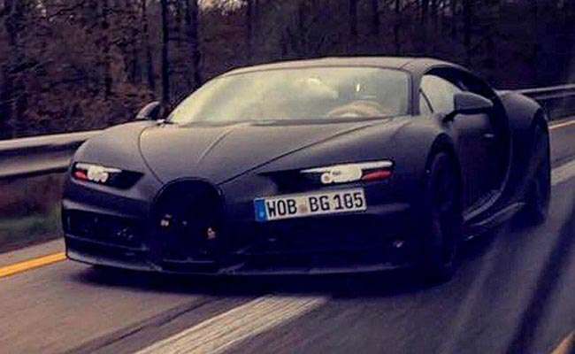 Foto Bugatti Chiron Kembali Bocor Foto Bugatti Chiron Kembali Bocor