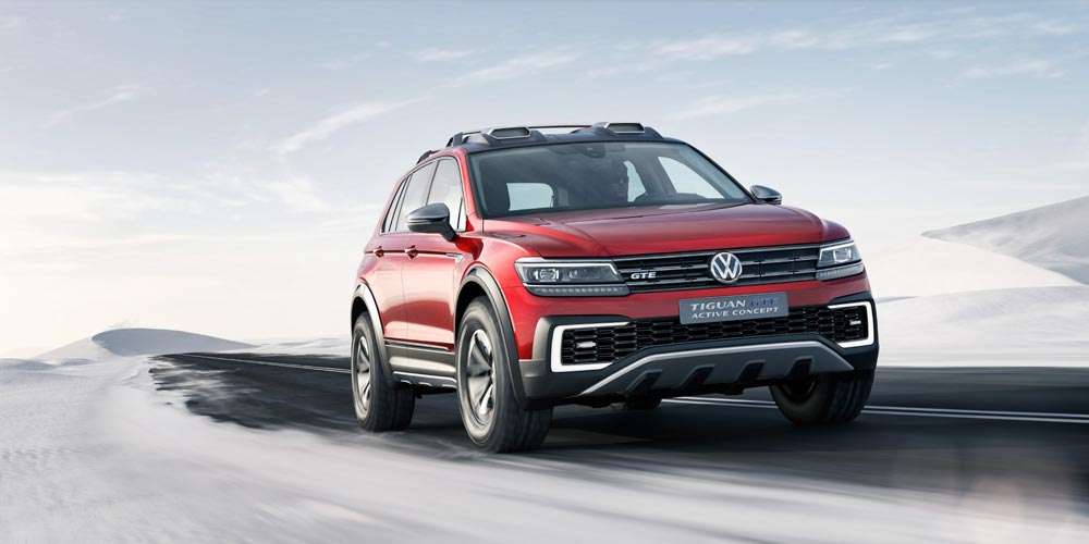 VW Tiguan GTE Active Concept Nongol di Detroit Auto Show VW Tiguan GTE Active Concept Nongol di Detroit Auto Show