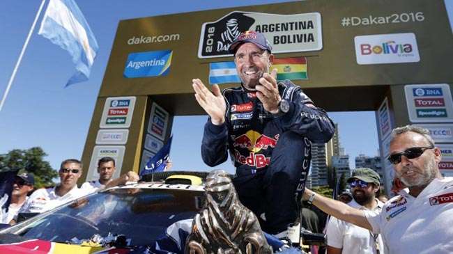 Peterhansel dan Peugeot Jawara Reli Dakar 2016 Peterhansel dan Peugeot Jawara Reli Dakar 2016