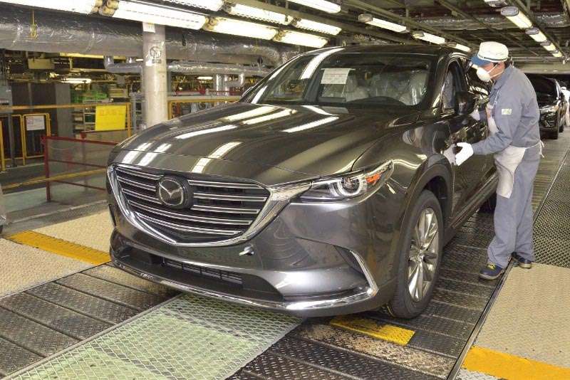 Mazda Memulai Produksi Mazda CX-9 2017 Mazda Memulai Produksi Mazda CX-9 2017