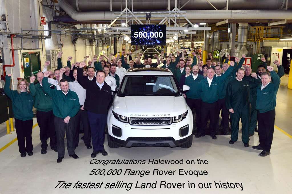 Satu Range Rover Evoque Lahir Setiap 80 Detik Satu Range Rover Evoque Lahir Setiap 80 Detik