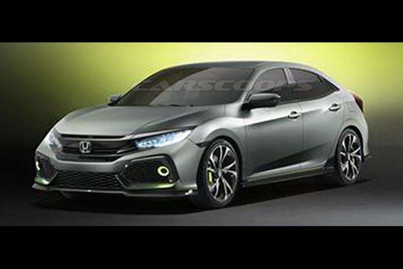 Honda Civic Hatchback, Ini Bocoran Tampilannya Honda Civic Hatchback, Ini Bocoran Tampilannya