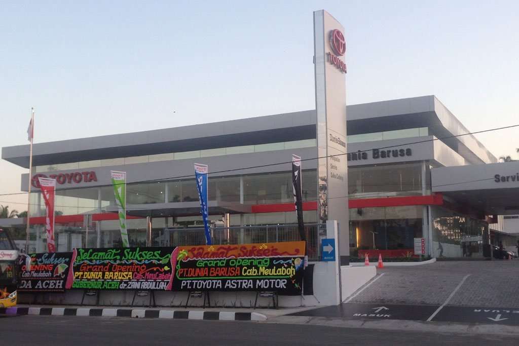 Toyota Resmikan Outlet ke-287 di Aceh Barat Toyota Resmikan Outlet ke-287 di Aceh Barat