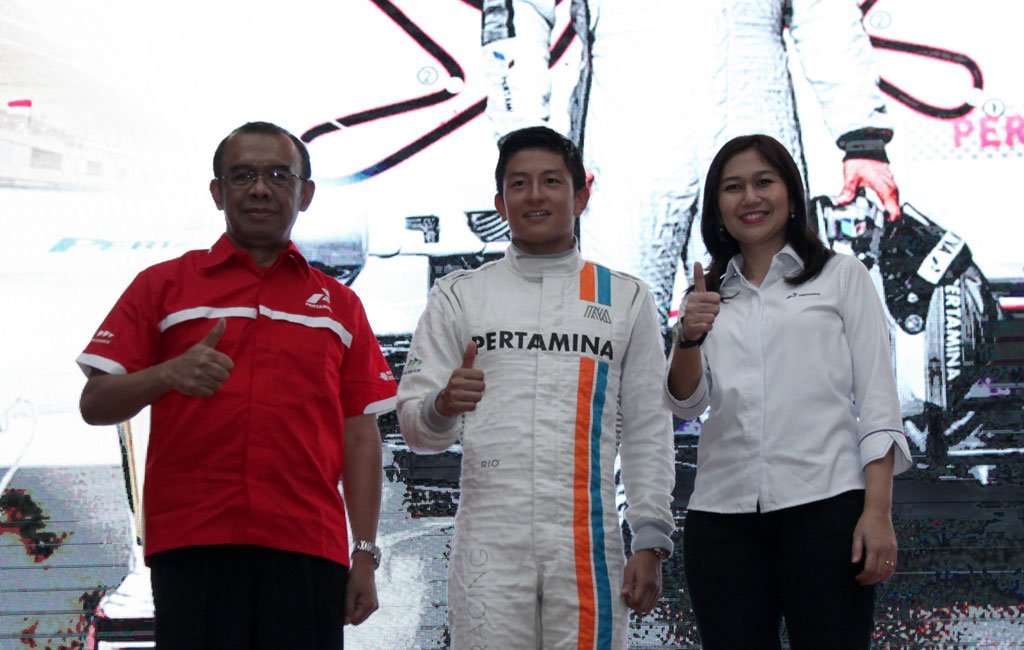 Rio Haryanto Tak Dibebani Target Oleh Pertamina Rio Haryanto Tak Dibebani Target Oleh Pertamina