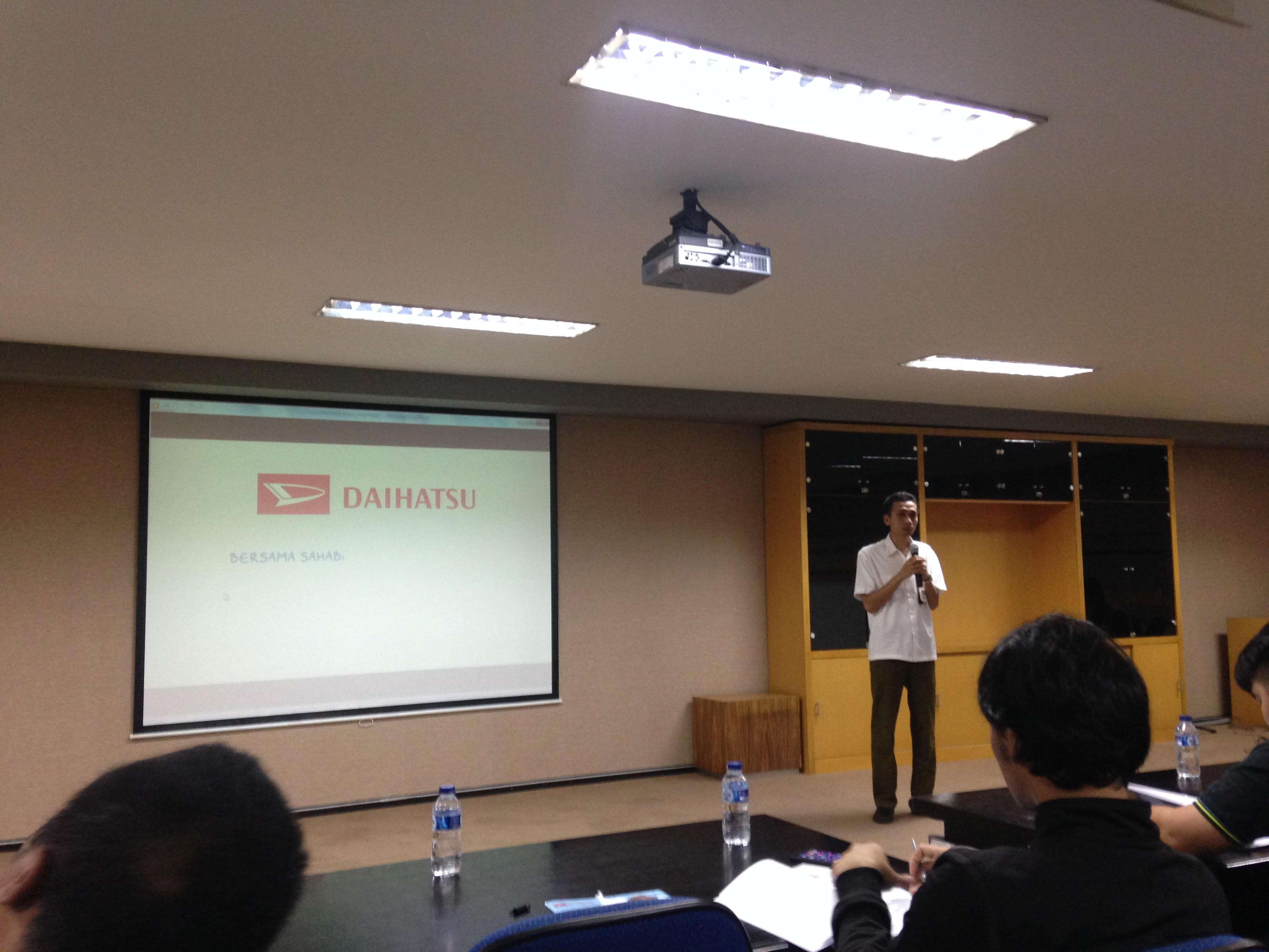 Daihatsu Selenggarakan Workshop Untuk Junior Jurnalis Daihatsu Selenggarakan Workshop Untuk Junior Jurnalis