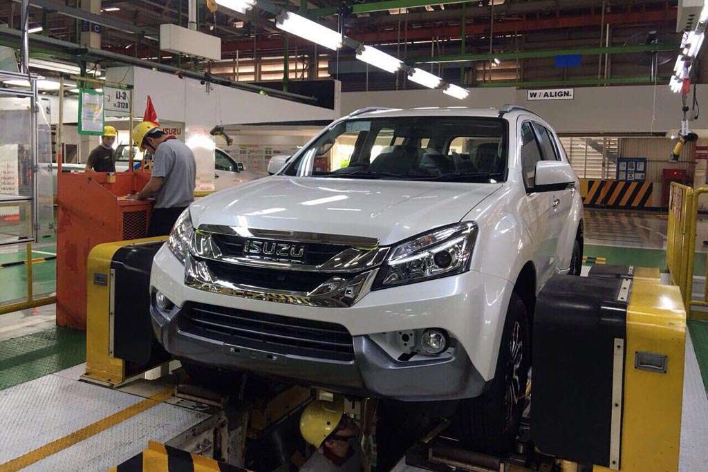 Isuzu Tetap Produksi mu-X 2.5L Untuk Luar Thailand Isuzu Tetap Produksi mu-X 2.5L Untuk Luar Thailand