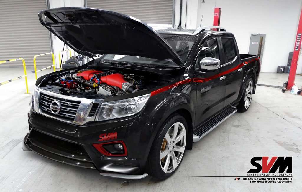 Nissan Navara Bermesin GT-R? Ini Hasilnya Nissan Navara Bermesin GT-R? Ini Hasilnya