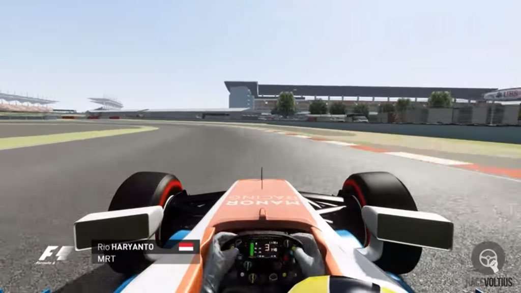 Video: Virtual Lap GP Cina dengan Mobil Rio Haryanto Video: Virtual Lap GP Cina dengan Mobil Rio Haryanto