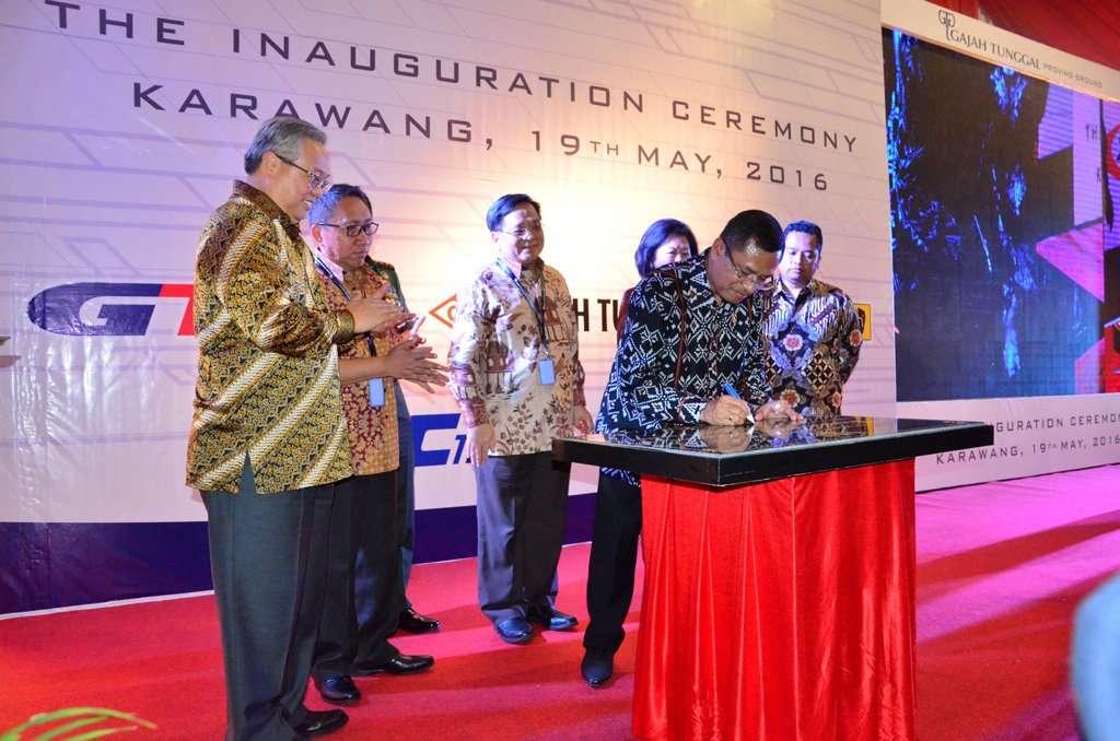 Gajah Tunggal Resmikan Proving Ground Karawang Gajah Tunggal Resmikan Proving Ground Karawang