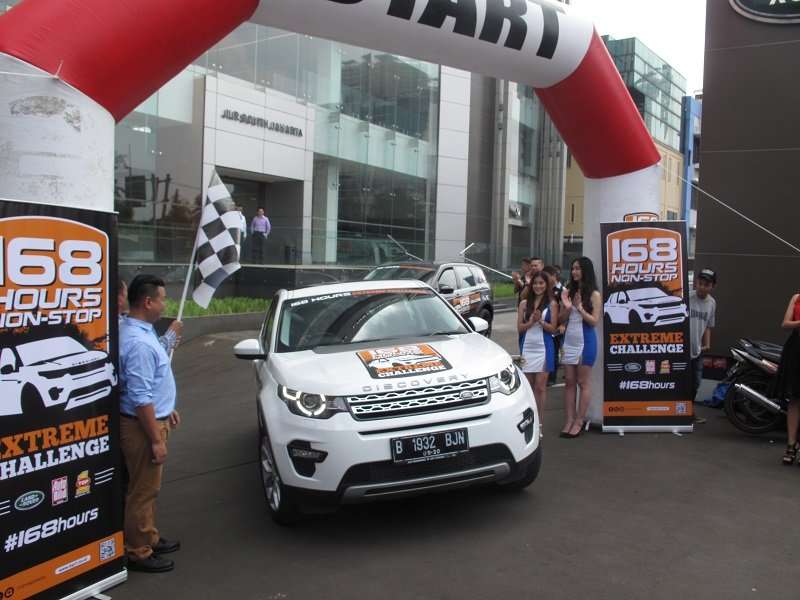 Land Rover Discovery Sport dan Top 1 Ditantang Hidup 168 Jam Non-Stop Land Rover Discovery Sport dan Top 1 Ditantang Hidup 168 Jam Non-Stop