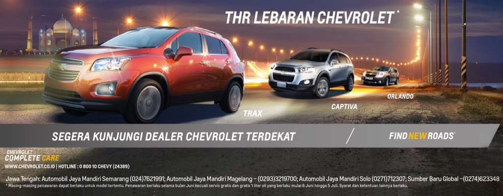 Chevrolet Berikan THR Untuk Pelanggan Indonesia Chevrolet Berikan THR Untuk Pelanggan Indonesia