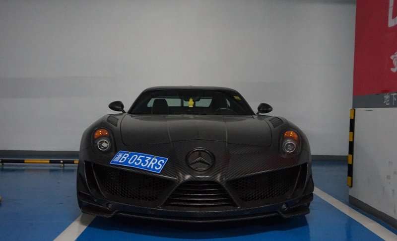 Mercedes-Benz SLS AMG Racikan Mansory Ditemukan di Cina Mercedes-Benz SLS AMG Racikan Mansory Ditemukan di Cina