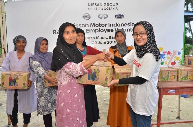 Nissan Gelar Employee Volunteer Day di Banten Nissan Gelar Employee Volunteer Day di Banten