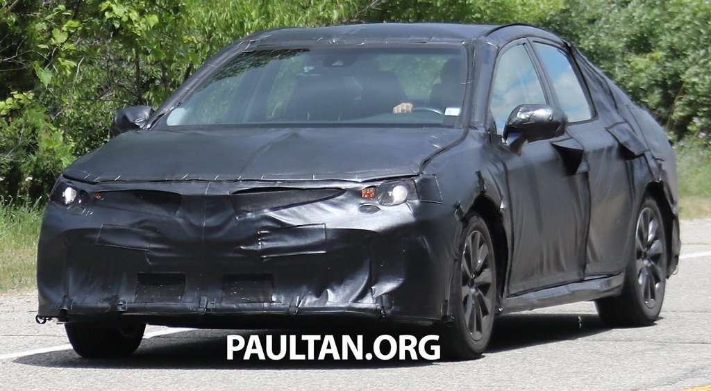 Toyota Uji Coba Generasi Terbaru Camry Toyota Uji Coba Generasi Terbaru Camry