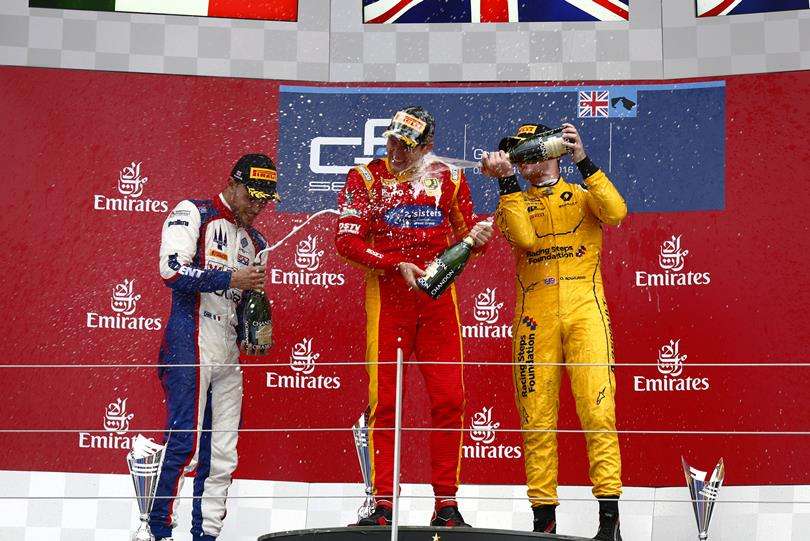 Jordan King Finish Menangi Race 2 GP2 Series Inggris Jordan King Finish Menangi Race 2 GP2 Series Inggris